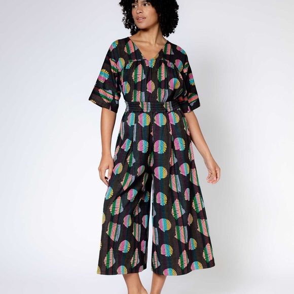 Ace & Jig Pants - ACE & JIG jo midi wide-leg pants in beachcomber — size small NWT